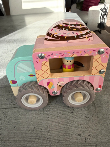 Aldi little town wooden - aldi,