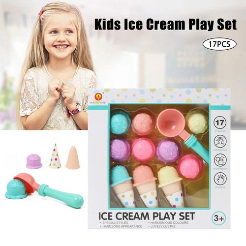 17pcs kids ice cream - cream, play