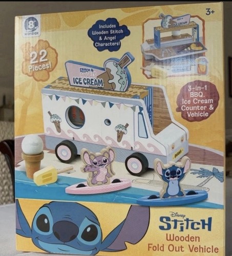Disney stitch wooden surf - stitch,