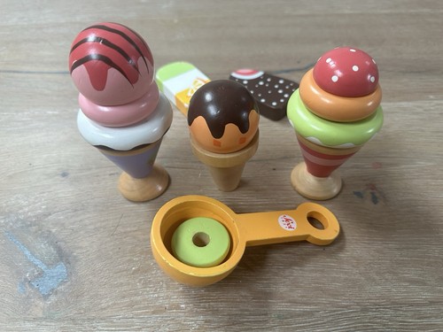 Wooden ice cream - wooden,