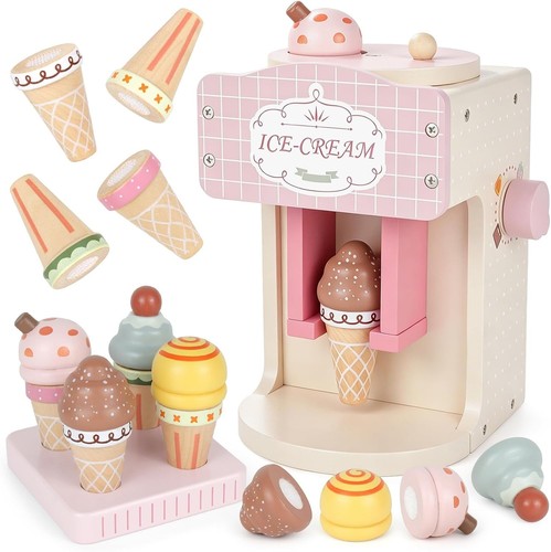Wooden ice cream - wooden, toy