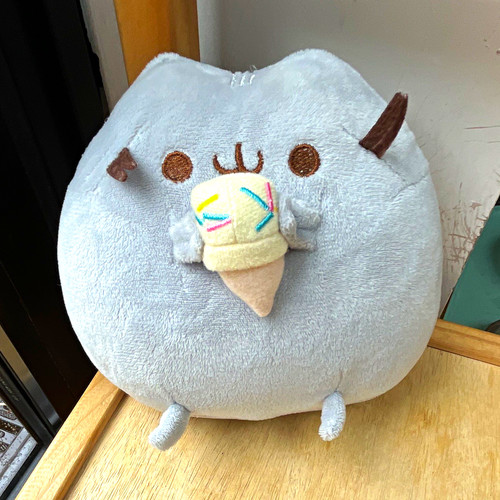 Pusheen grey plush cat soft - pusheen,