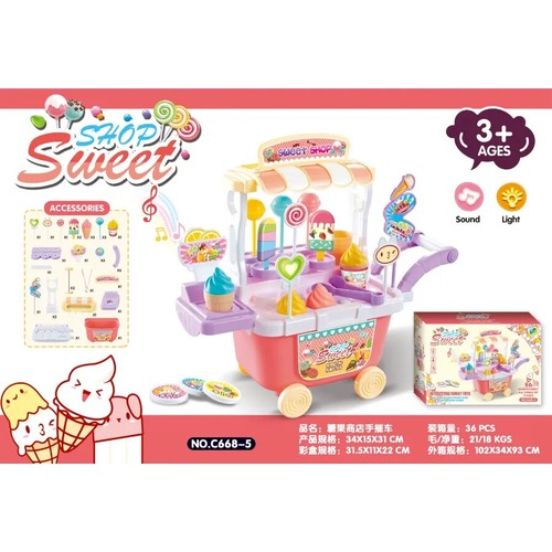 Kids pretend play - pretend, 36pcs