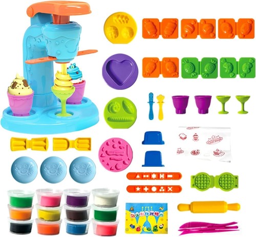 Pcs ice cream playdough set - pcs,