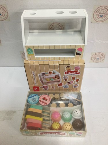 Wooden ice cream set - wooden, kids