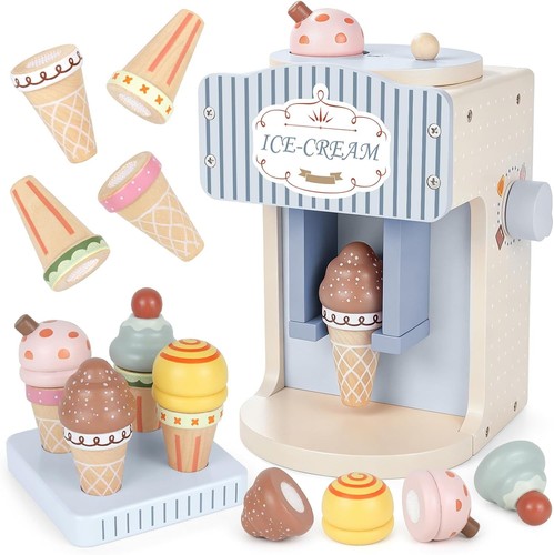 Wooden ice cream - wooden, toy