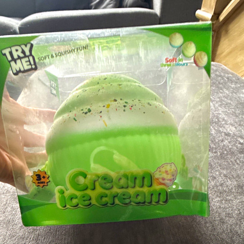 Abc ice cream squishy tactile - abc,