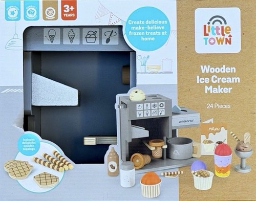 Aldi little town - town, ice
