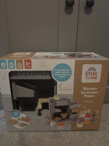Aldi wooden ice cream maker - aldi,