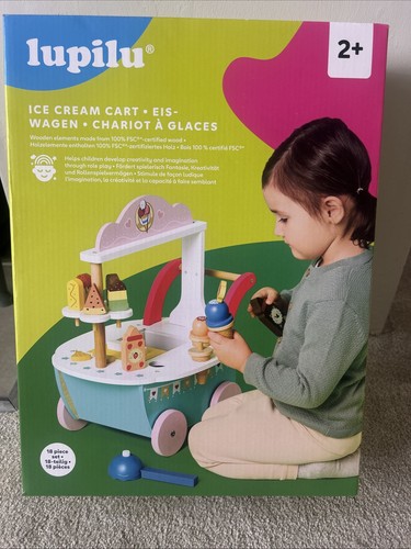 Lidl lupilu wooden ice - wooden, cream