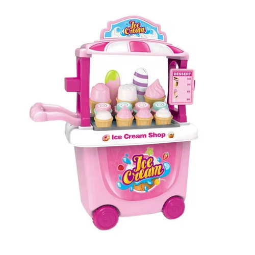 Ice cream pretend play - cream,