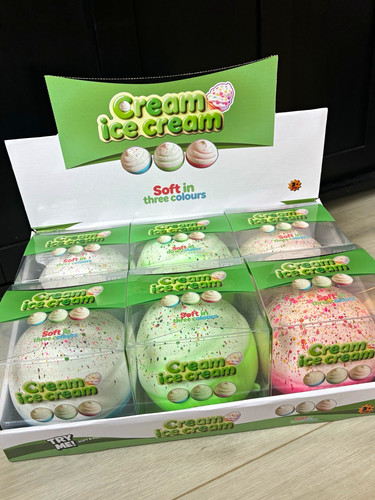 Ice cream soft squeeze ball - soft,