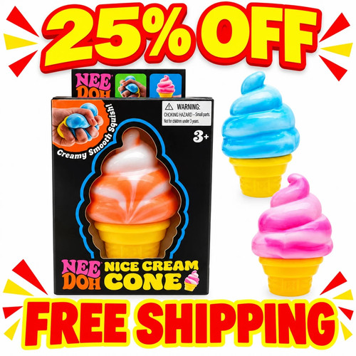 Needoh nice cream cone - nice, squishy