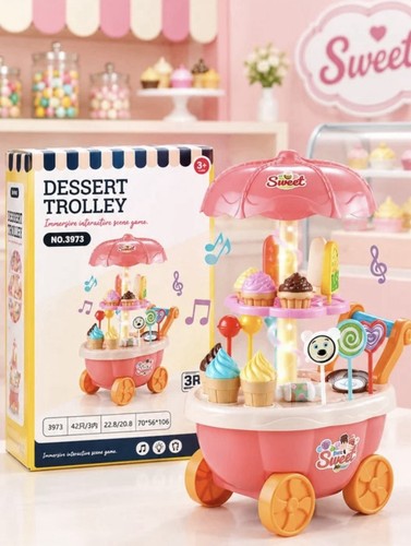 Kids dessert trolley - dessert, pretend