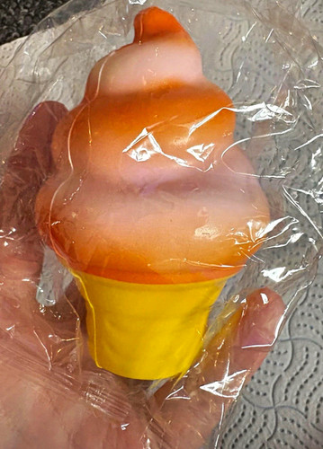 Squeeze toy ice cream cone - toy,