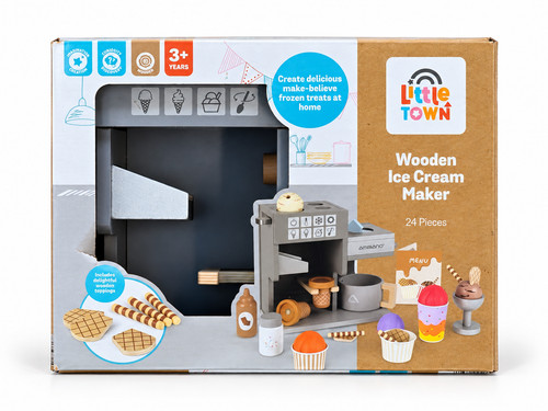 Aldi little town 2026 wooden - little,