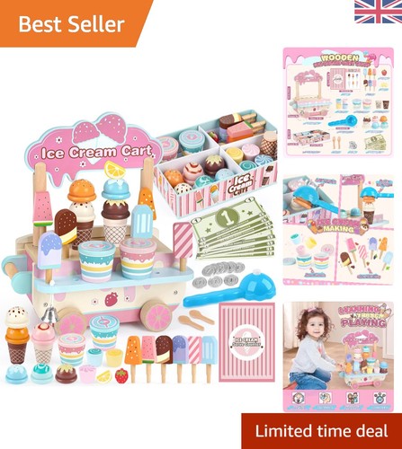 Kids wooden ice - ice, cream