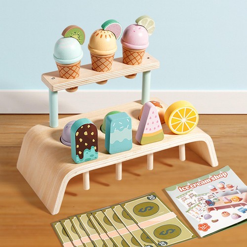 Ice cream shop pretend play - cream,