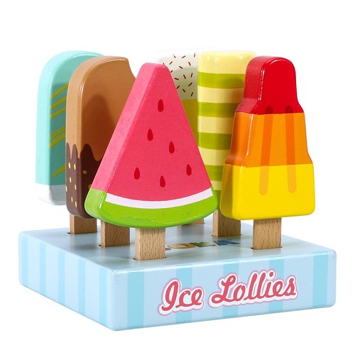 Wooden ice lolly - ice, toy
