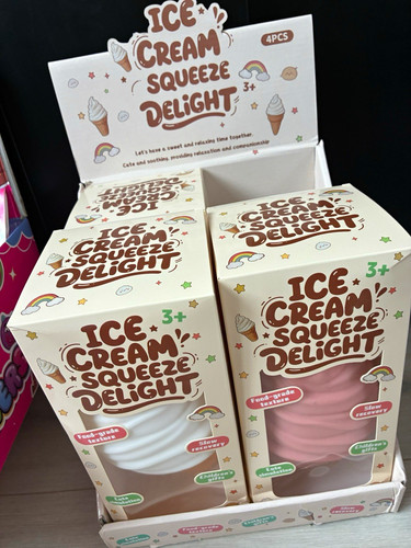 Ice cream squeeze delight - ice,