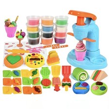 45 Pcs Ice Cream Playdough Set