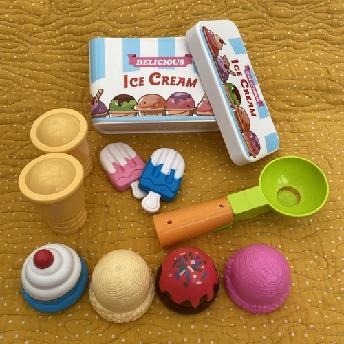 Ice cream scoop - &, cone
