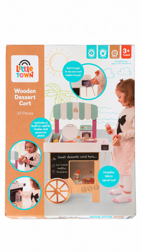 Aldi little town wooden - little,