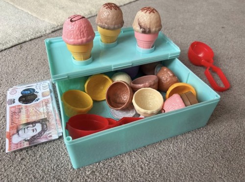 Hapello ice cream play - cream, set