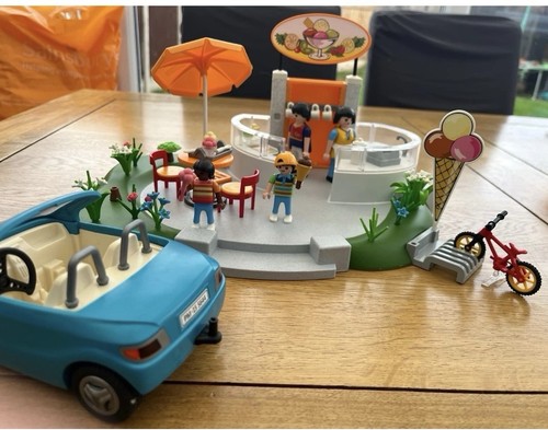 Playmobil ice cream kiosk - cream,