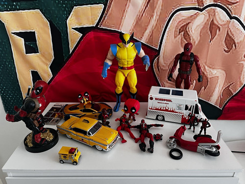 Deadpool wolverine action - deadpool,